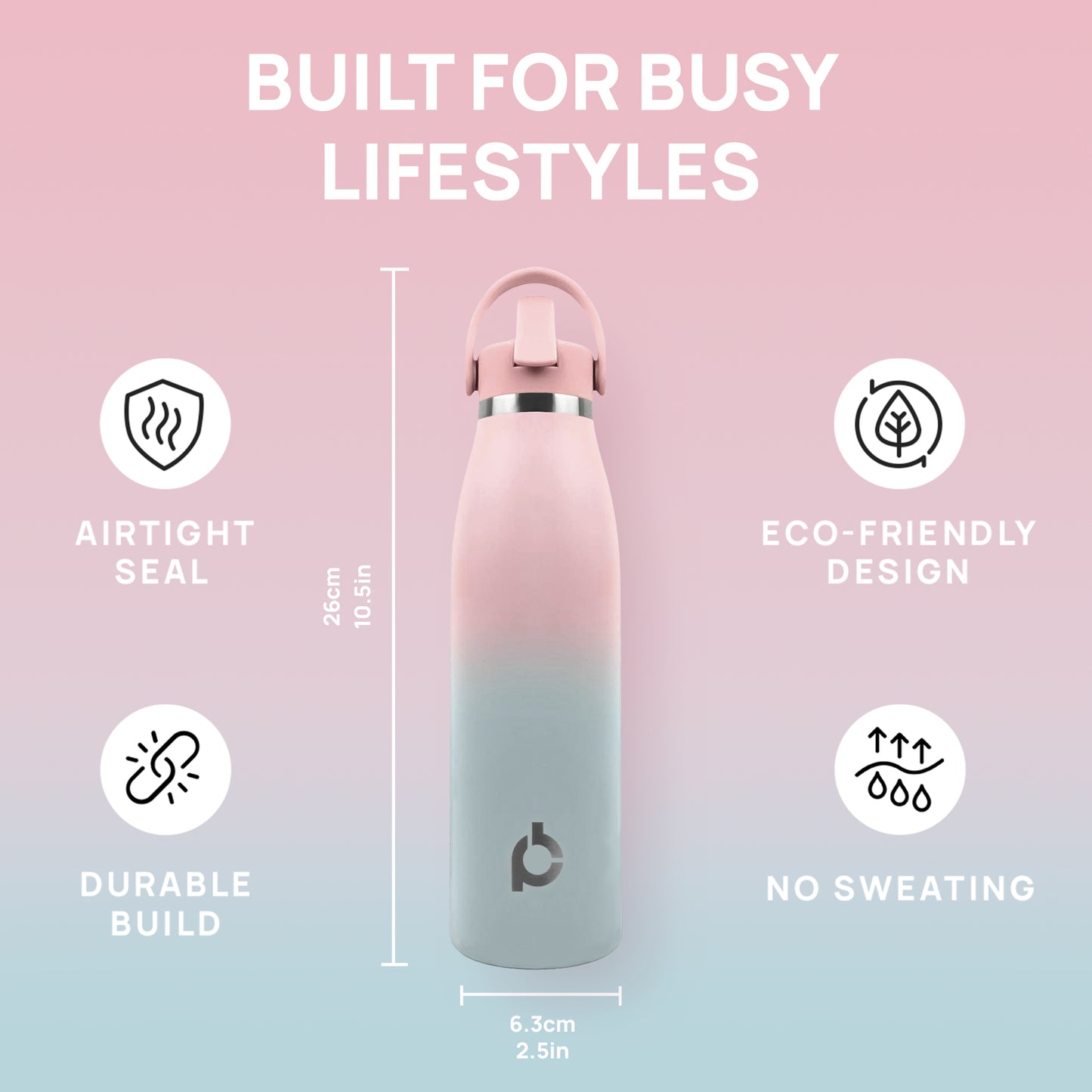Sunset Mist - Pink Sky Blue (17oz/500ml)