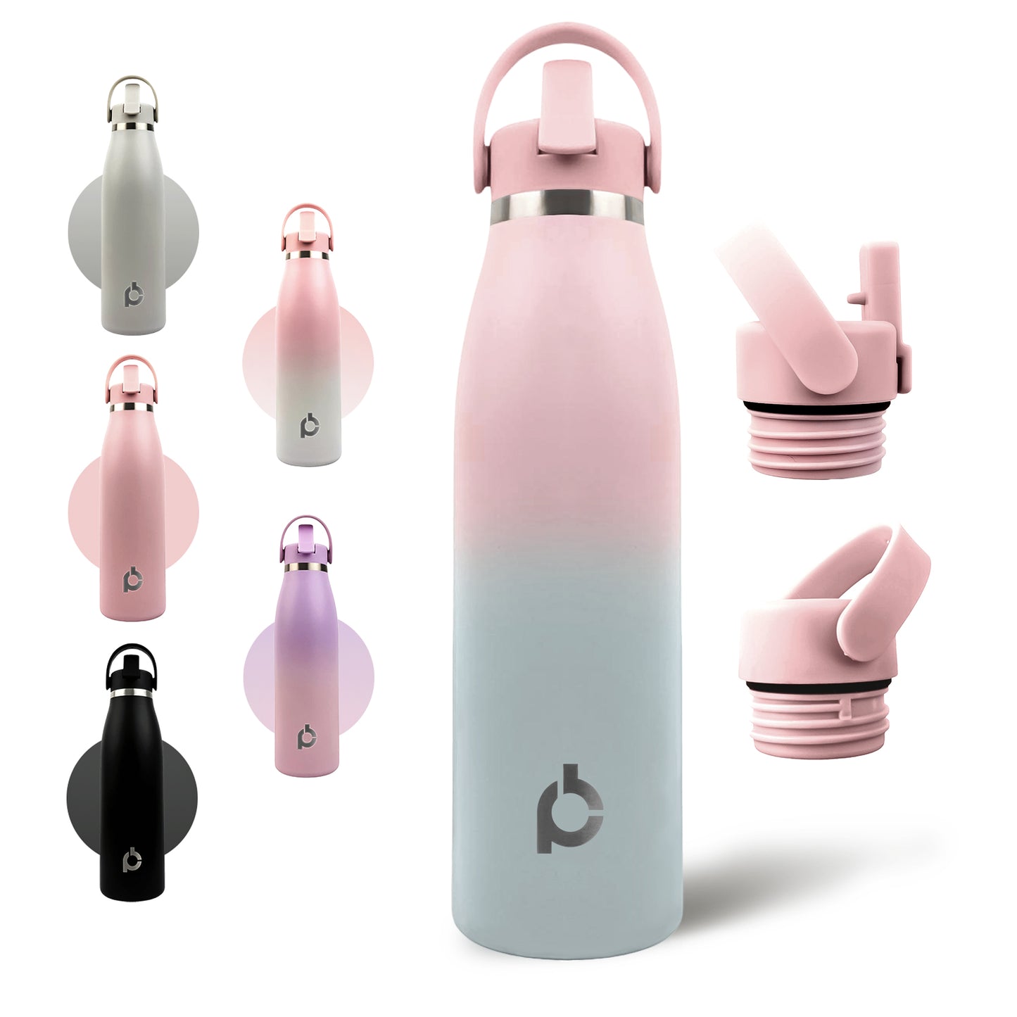 Sunset Mist - Pink Sky Blue (17oz/500ml)