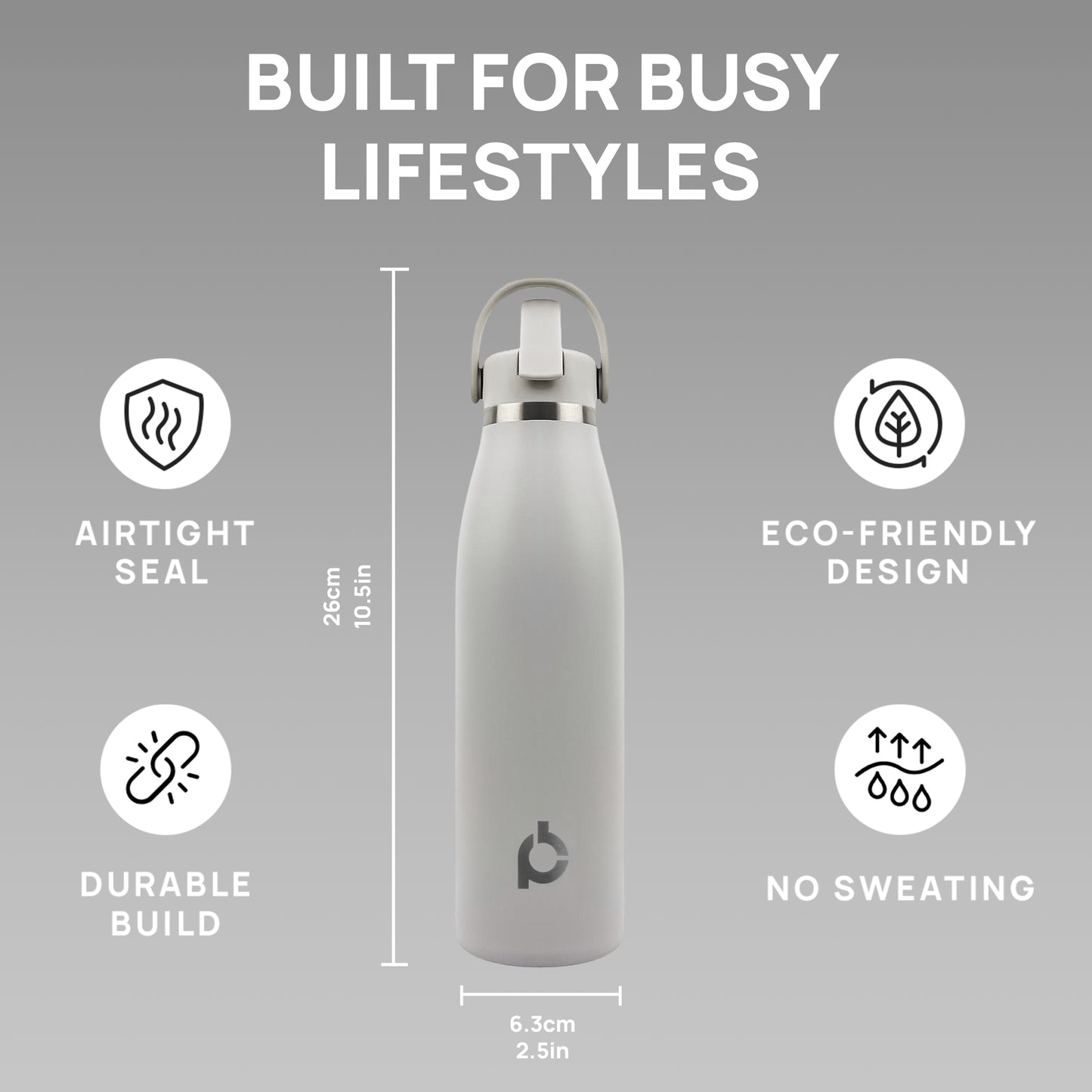 Urban Steel - Ice Grey (17oz/500ml)