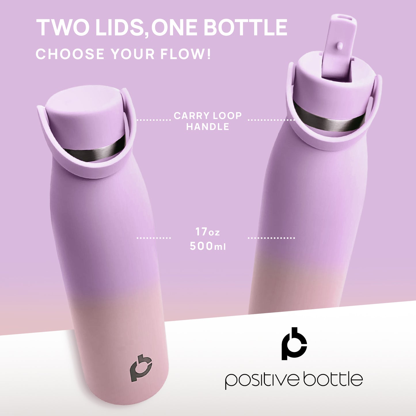 Twilight Bloom - Purple Pink (17oz/500ml)
